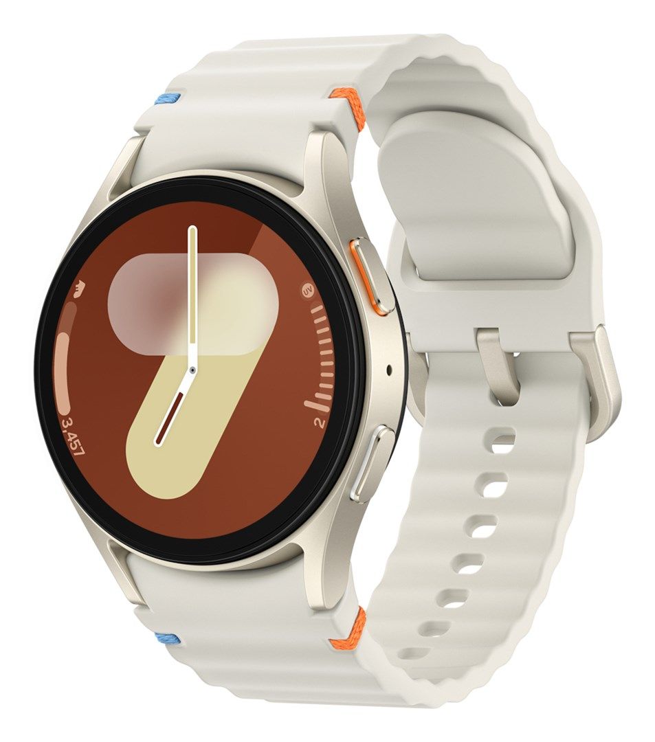 Samsung Galaxy Watch7 3.3 cm (1.3") AMOLED 40 mm Digital 432 x 432 pixels Touchscreen 4G Cream Wi-Fi GPS (satellite)