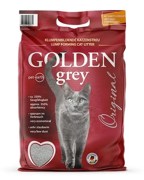 GOLDEN Grey Original - Bentonite Litter - 7kg