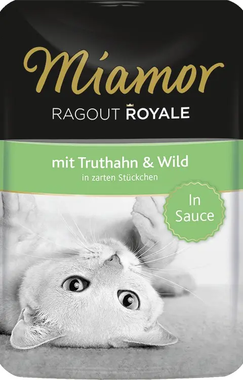 Miamor Royal Ragout In Sauce Turkey And Venison