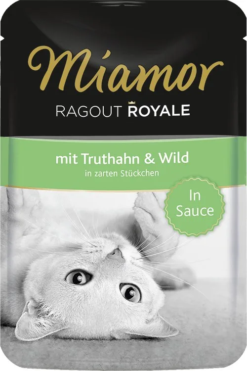 Miamor Royal Ragout In Sauce Turkey And Venison