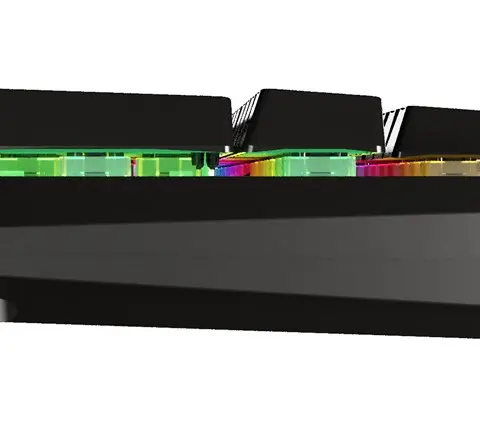 GENESIS Rhod 300 RGB keyboard Gaming USB QWERTY English Black