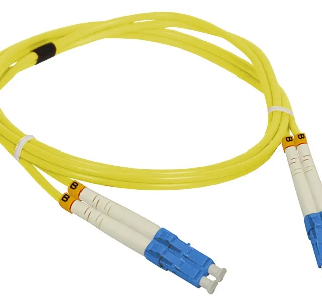 Alantec FOC-LCLC-9SMD-5 InfiniBand/Fibre Optic Cable 5 M LC Yellow