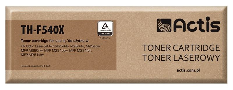 Actis TH-F540X toner (replacement for HP 203X CF540X; Standard; 3200 pages; black)