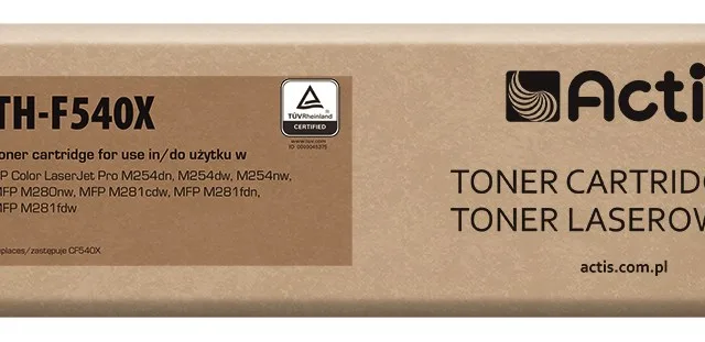 Actis TH-F540X toner (replacement for HP 203X CF540X; Standard; 3200 pages; black)