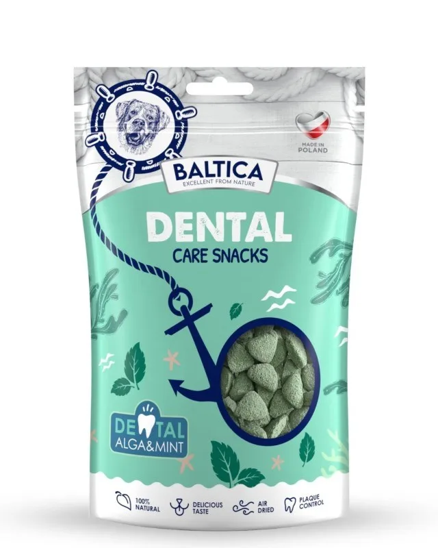 BALTICA Przysmaki RegionóW Dental With Algae And Mint - Dog Treat - 100g
