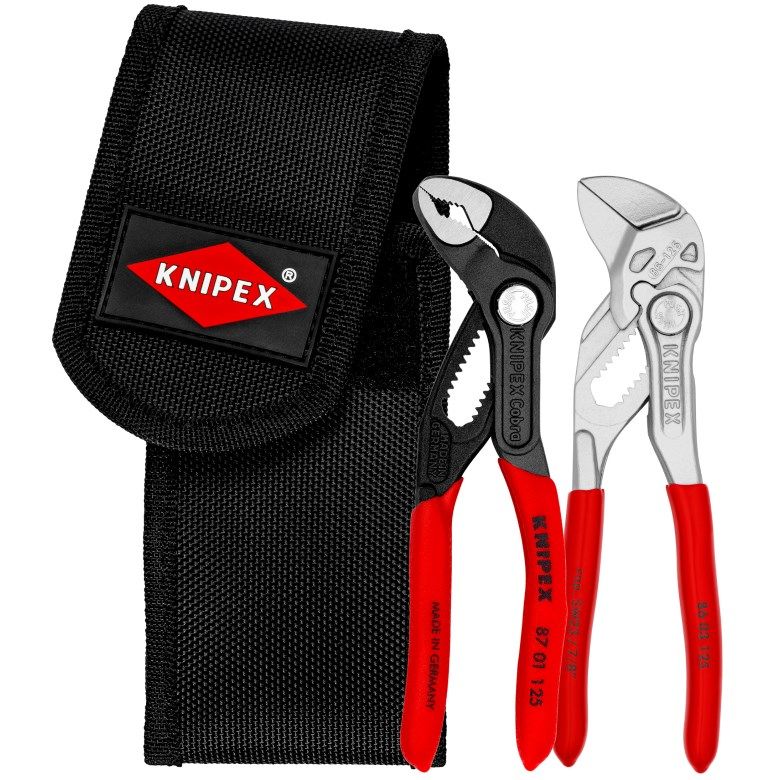 Mini Plier Set In Pouch For Belt 2pcs