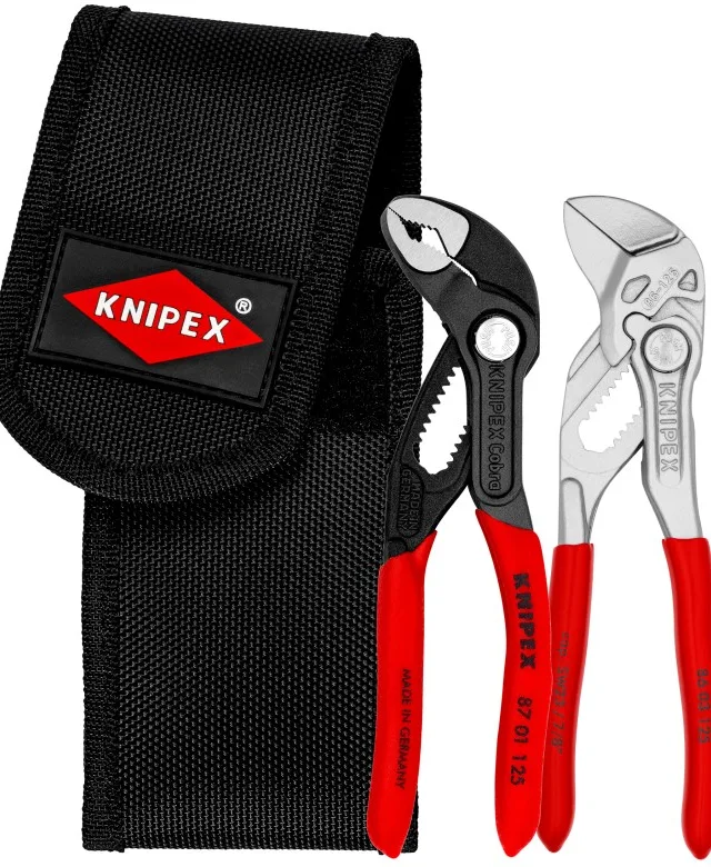 Mini Plier Set In Pouch For Belt 2pcs