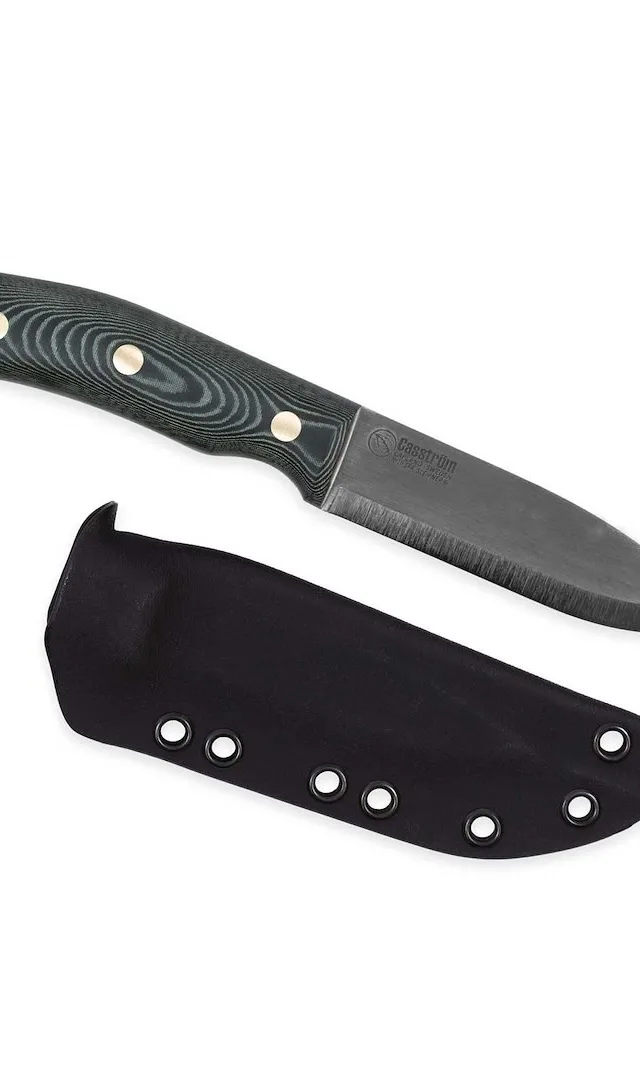 Nóż Casström No.10 SFK GreenMicarta Sleipner Kydex