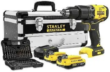 STANLEY WKRĘTARKA V20 SFMCD715D2F 60Nm 2x2 0Ah 50ACC SKRZYNIA METAL