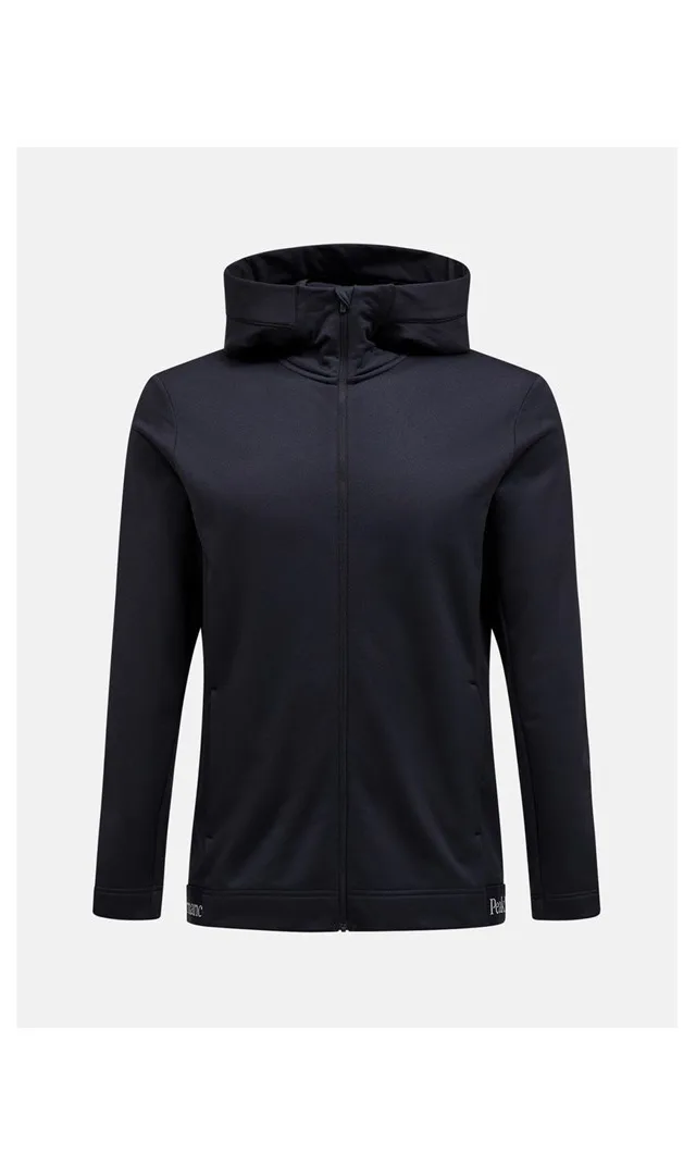 Peak Performance Rider Tech Zip Hoodie Black
