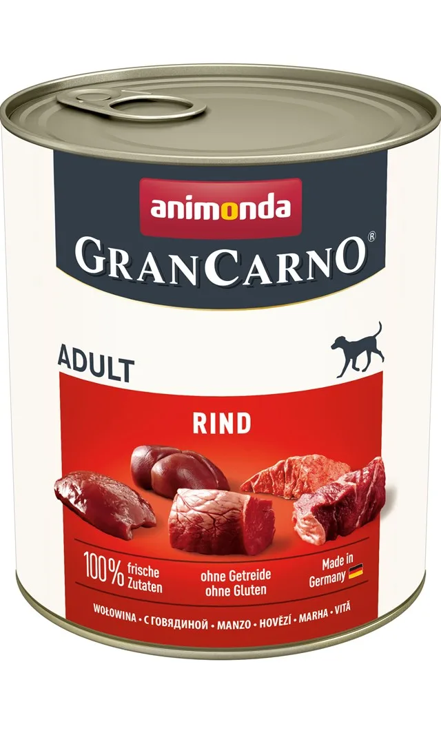 ANIMONDA GranCarno Adult Beef - Wet Dog Food - 400g
