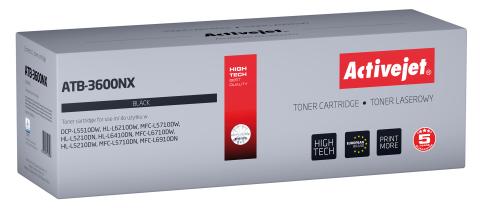 Activejet ATB-3600NX Toner for Brother printers; Replacement Brother TN3600XL; Supreme; 6000 pages; black)