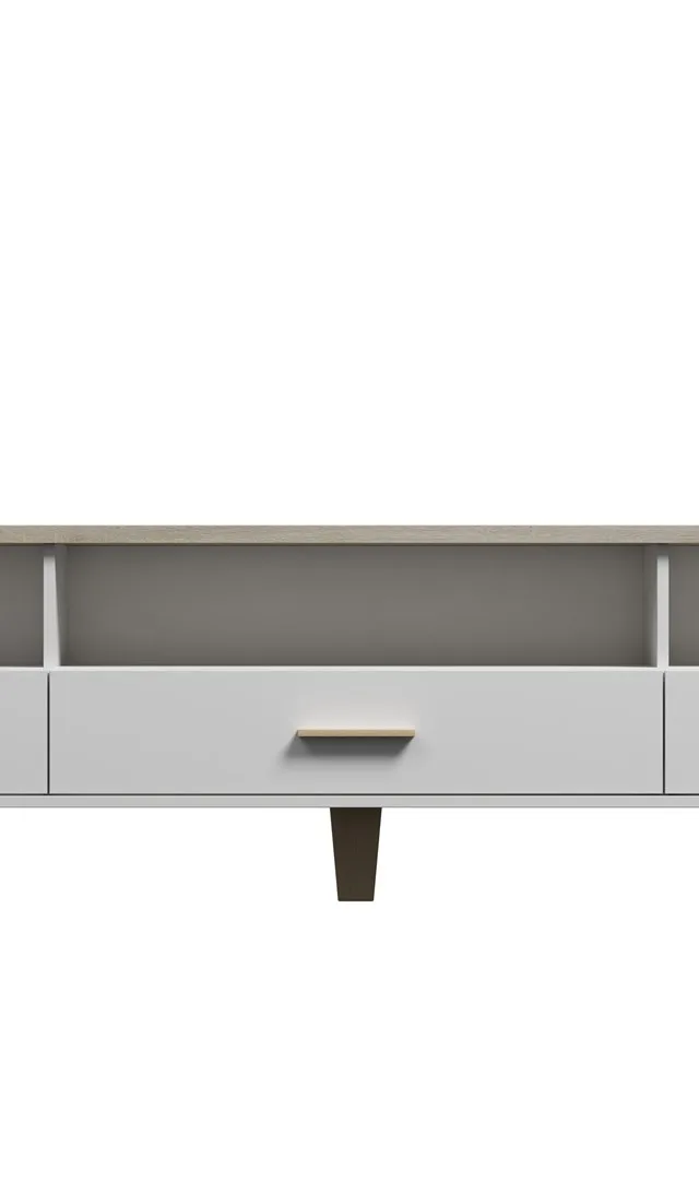 Cama RTV Stand LOTTA 180cm White Sonoma Oak