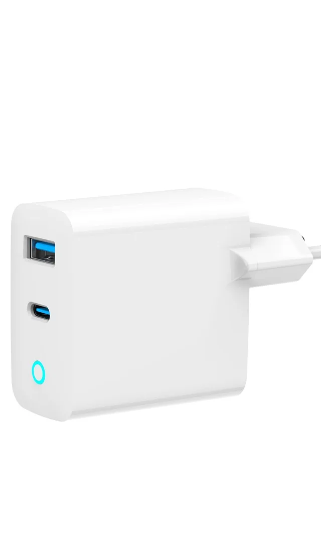 Gembird TA-UC-PDQC65L-W-01 mobile device charger Universal White AC Fast charging Indoor