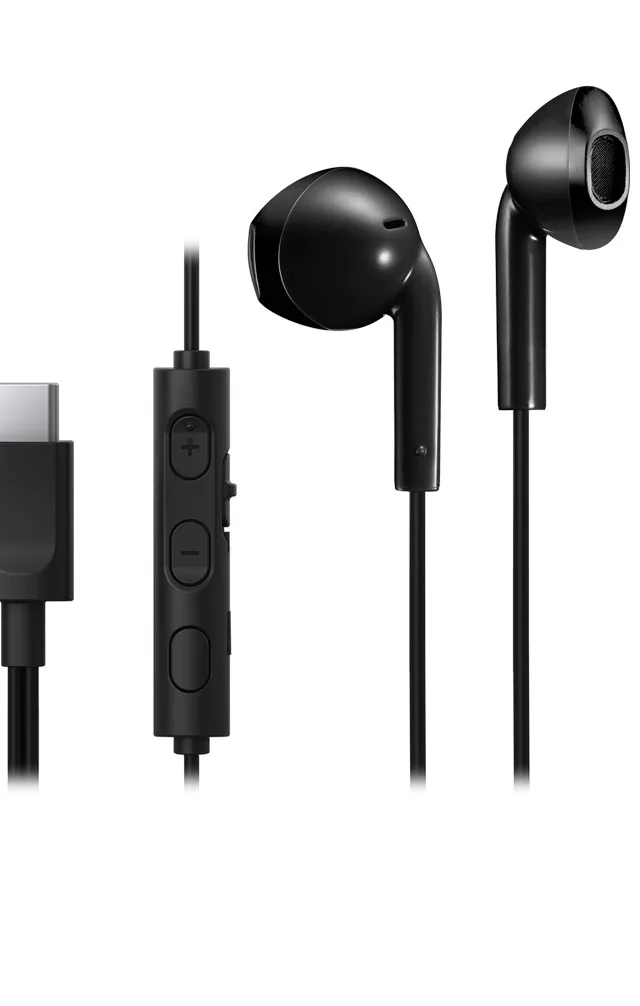 JVC Type C In Ear Wired Black