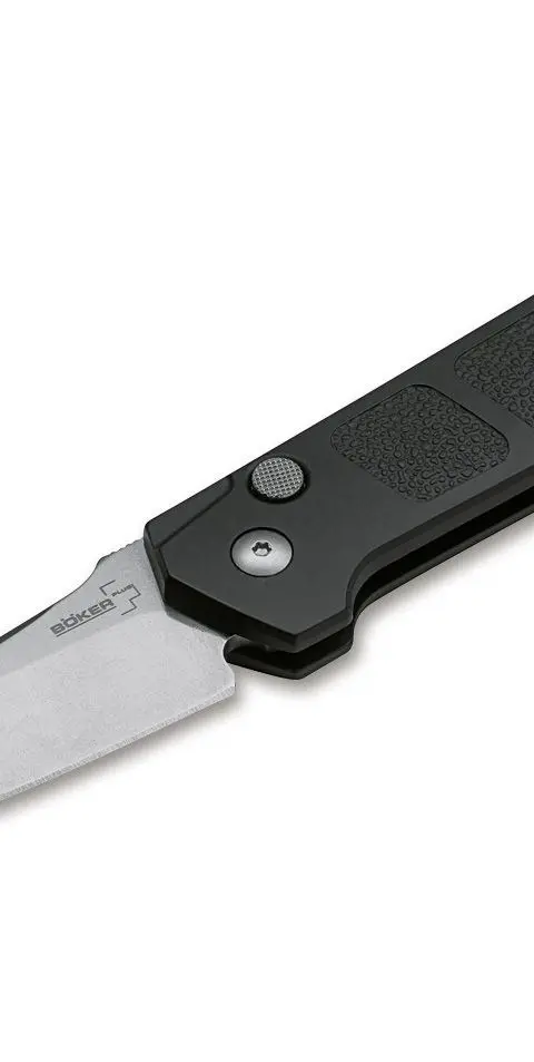 BöKer Plus Kihon Auto Stonewash Knife AUS8