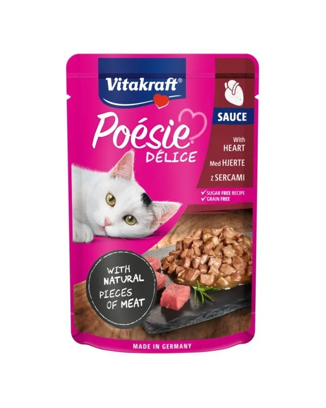 VITAKRAFT POESIE DELICE Hearts - Wet Cat Food - 85 G