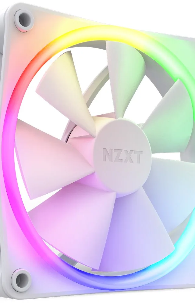 Mm NZXT F-Serie F120 RGB Fan Triple White RF-R12TF-W1 120