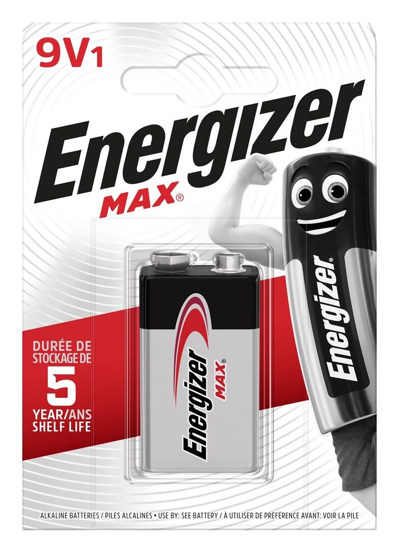 Energizer Max – 9V Single-use battery Alkaline
