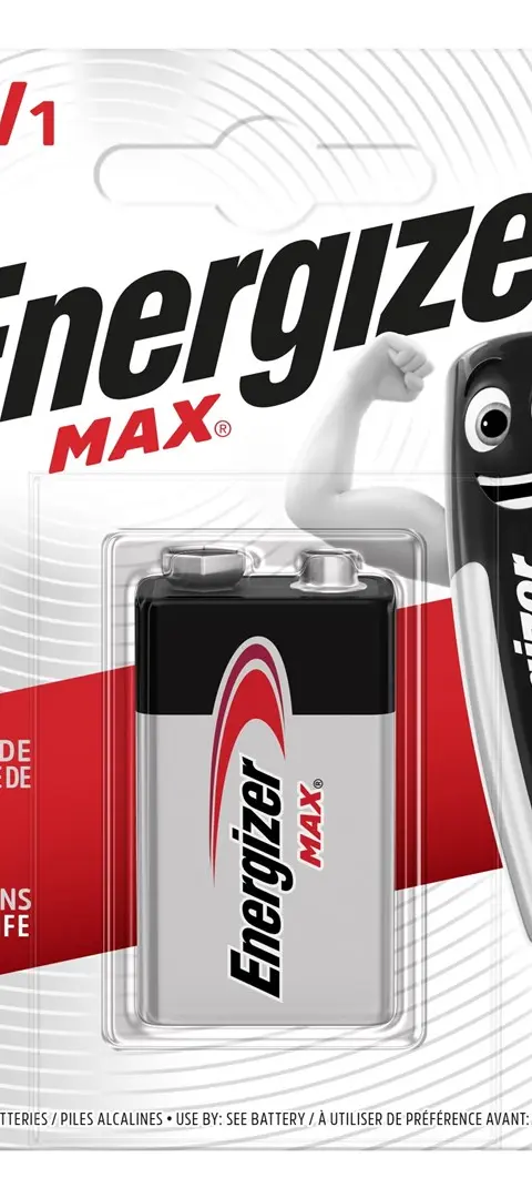 Energizer Max – 9V Single-use battery Alkaline