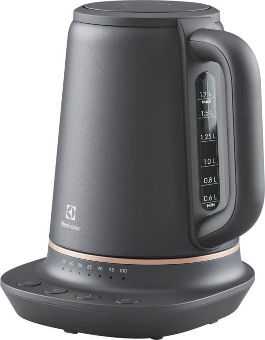 Electrolux E7K16BP electric kettle 1.7 L 2400 W Black, Copper
