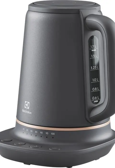 Electrolux E7K16BP electric kettle 1.7 L 2400 W Black, Copper