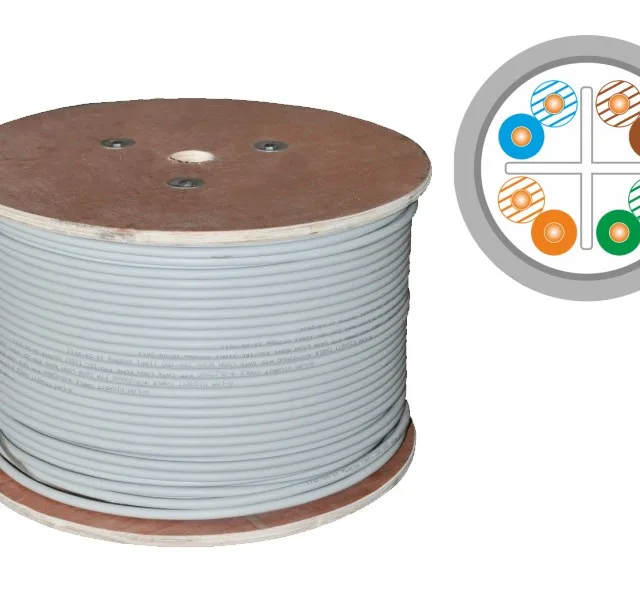 Q-LANTEC F/UTP Cat.6A Network Cable Twisted Pair LSOH