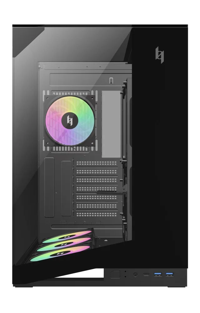 GameMax NEX C56 VC BK computer case Midi Tower Black