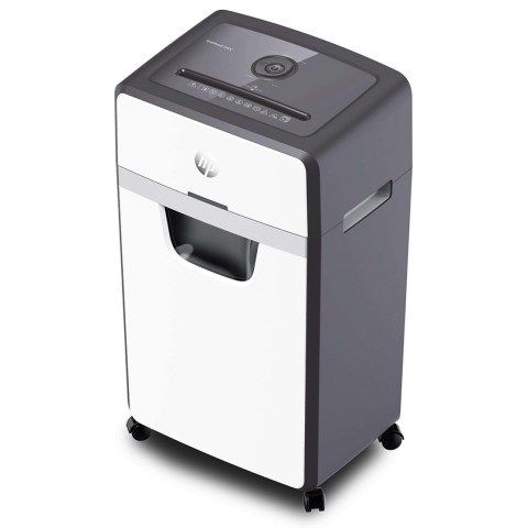 HP OneShred 24CC paper shredder Particle-cut shredding 65 dB 22 cm White, Black