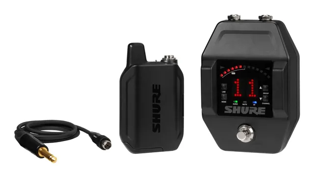 Shure GLXD16 E-Z4 Guitar Wireless System