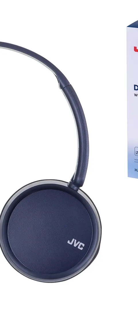 JVC Deep Bass Bluetooth On Ear Blue