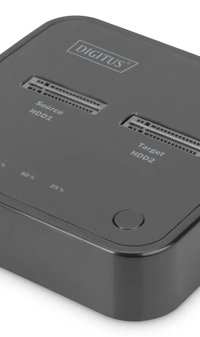 DIGITUS Dual M.2 NVMe SSD DockingStation M. SD-Exp.Kartenles