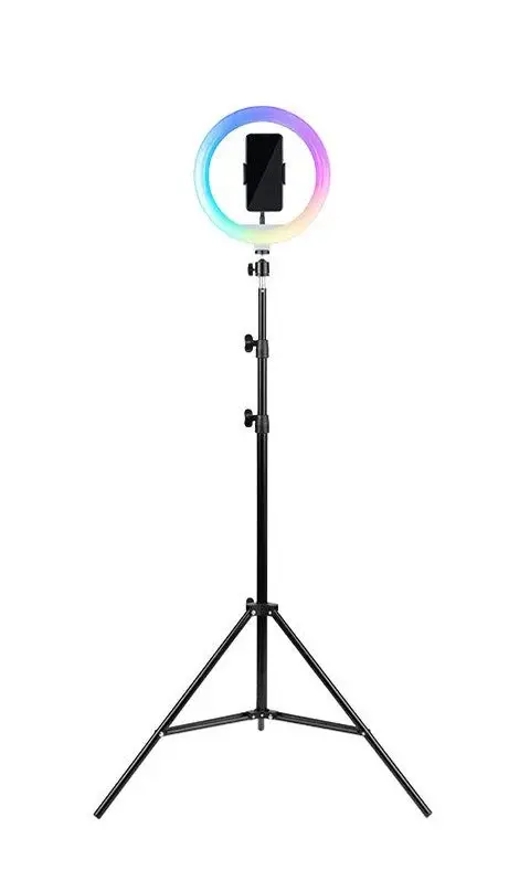 Havit ST7026 - Tripod With RGB Light Ring Black