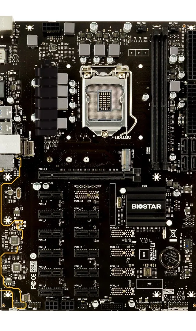Biostar TB360-BTC PRO 2.0 Motherboard Intel® B360 LGA 1151 (Socket H4) ATX