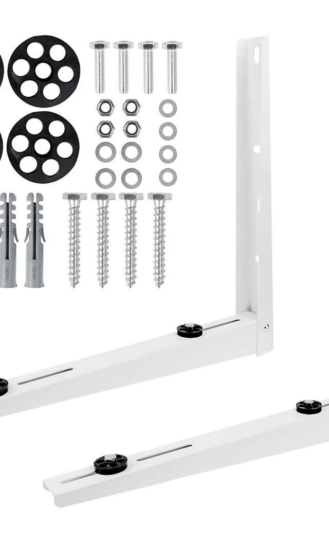 Bracket / Mount for Maclean Air Conditioner / Heat Pump, arm length 500x550 mm, galvanized steel, up to 250 kg, MC-144