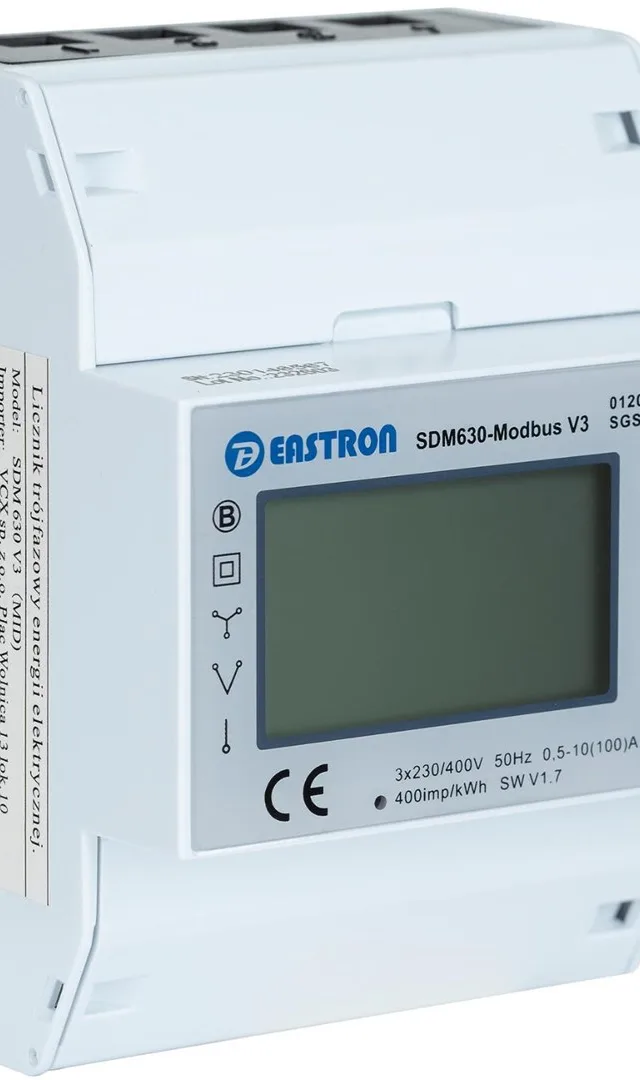 Three-Phase Energy Meter VCX SDM 630 MODBUS V3