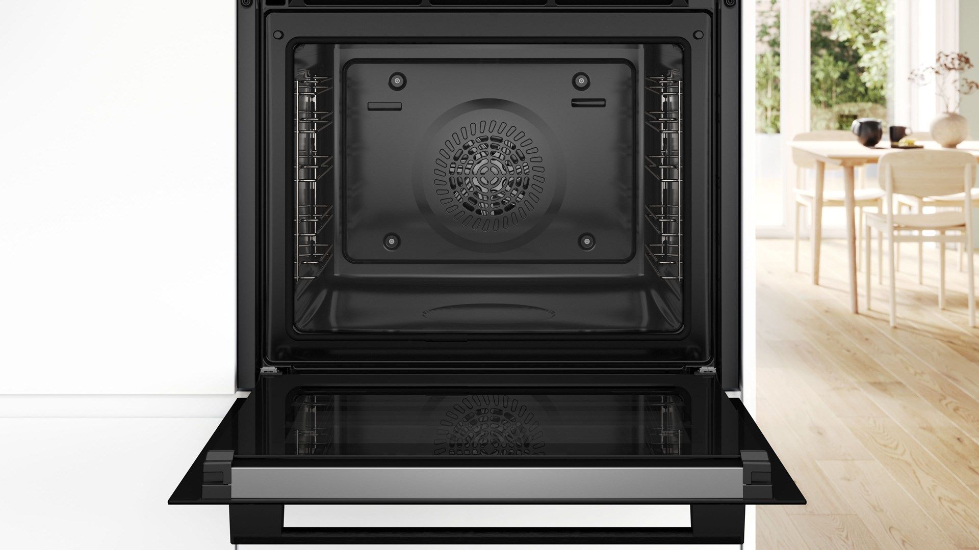BOSCH Serie 2 HBA571BB4 Oven 71 L 3600 W Black BOSCH HEZ538000 Guide Rail