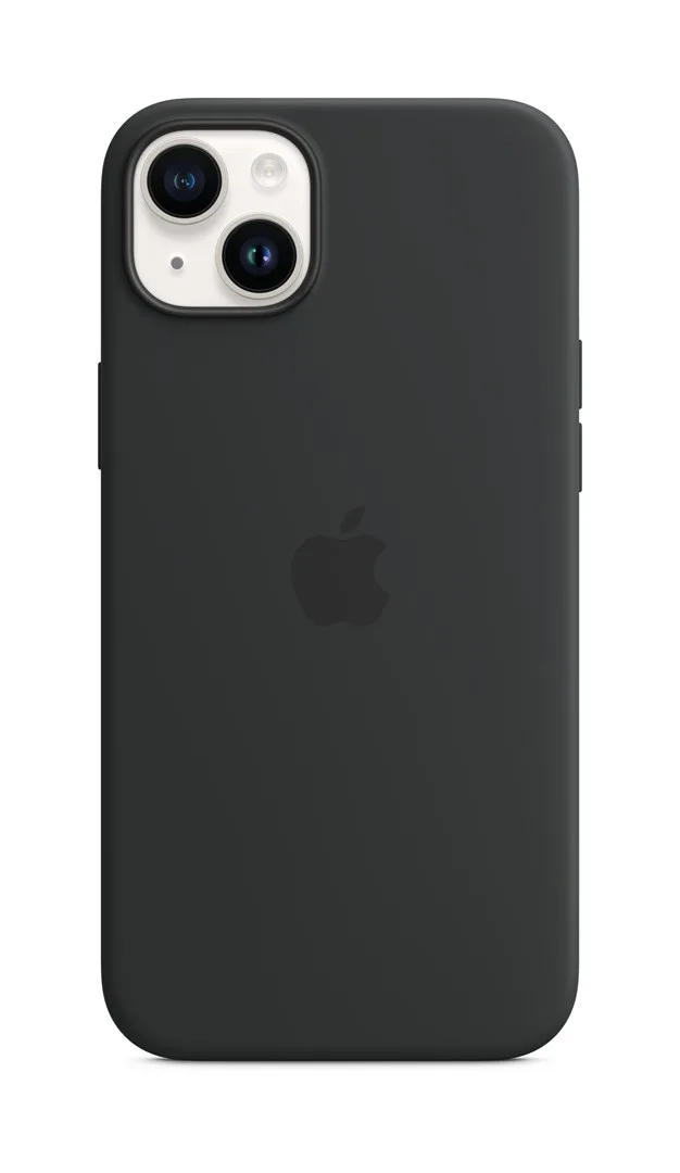 Silicon Apple Case W/MagSafe Midnight Black IPhone