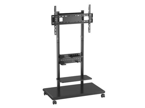 EQUIP 650635 Bodenstandhalter Min. 127 Cm (50") Max. 2,29 M (90") Max. VESA 600 X 400 Mm 60 Kg Black