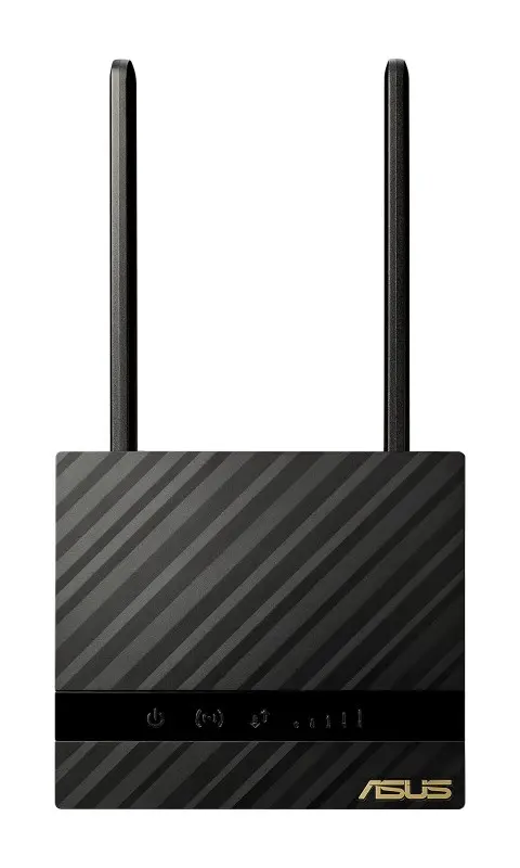 ASUS 4G-N16 wireless router Gigabit Ethernet Single-band (2.4 GHz) Black