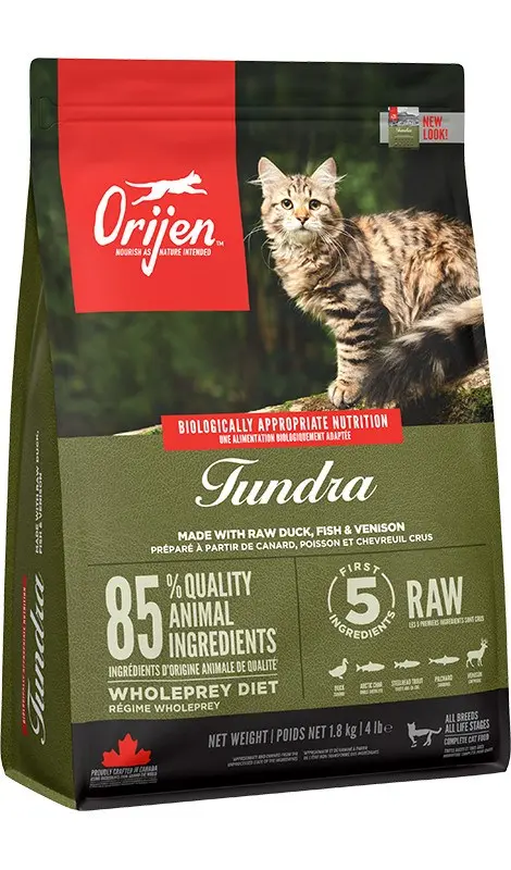 ORIJEN Tundra - Dry Cat Food - 1 8 Kg