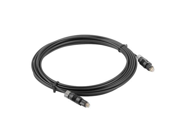 Lanberg CA-TOSL-10CC-0030-BK InfiniBand/fibre optic cable 3 m TOSLINK Black