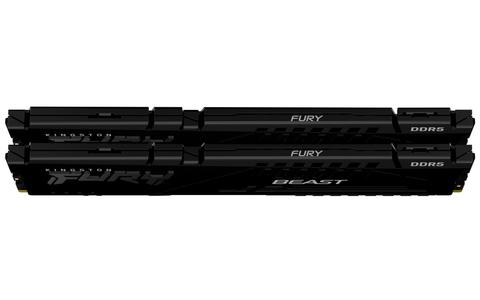 Kingston Technology FURY Beast 128GB 5600MT/s DDR5 CL40 DIMM (Kit of 2) Black
