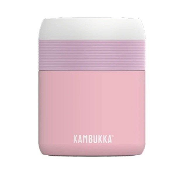 Kambukka Bora Lunch Box Thermos 600 Ml - Pink