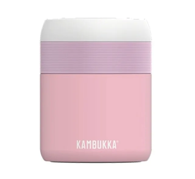 Kambukka Bora Lunch Box Thermos 600 Ml - Pink