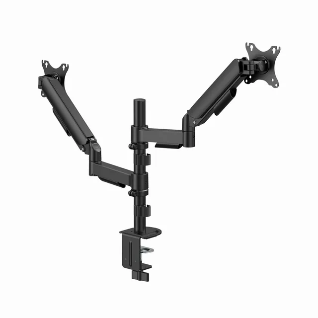 Gembird MA-DA2P-02 monitor mount / stand 81.3 cm (32") Desk Black