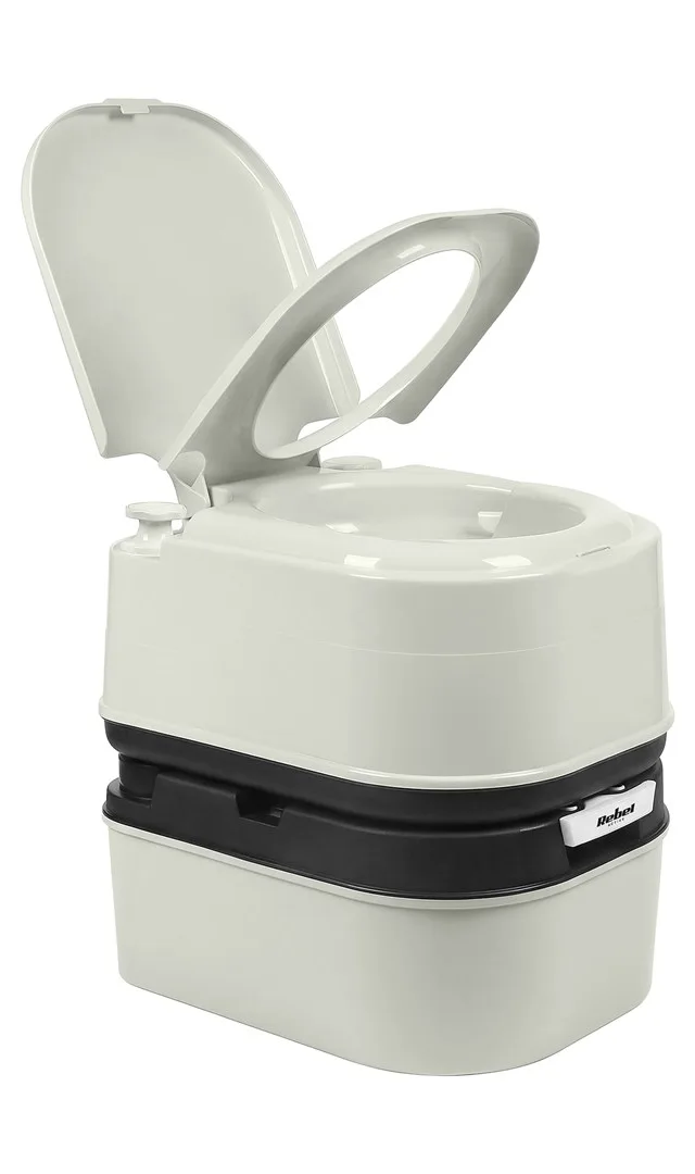 Przenośna toaleta turystyczna 24L / 20L , Rebel Active