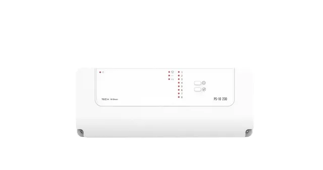 Wireless Relay On DIN Rail Blue