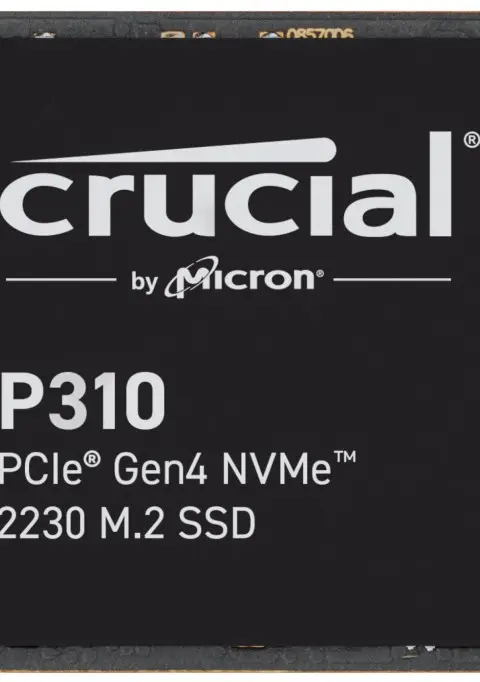 Crucial P310 1TB PCIe Gen4 NVMe 2230 M.2 SSD