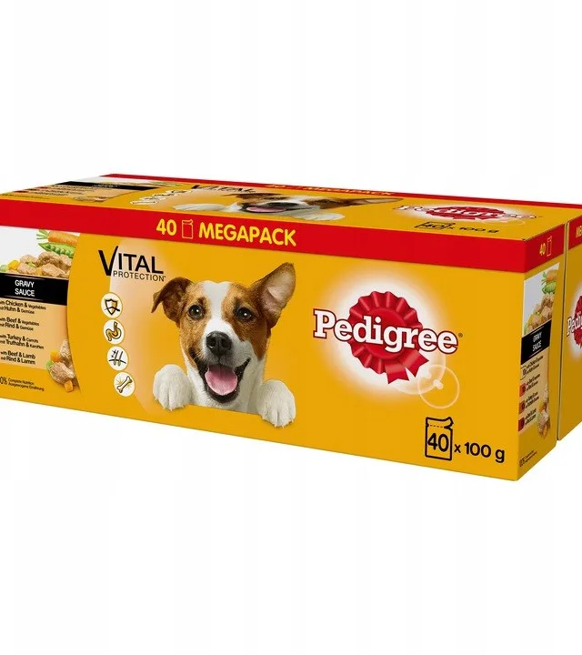 Pedigree Vital Protection Gravy 40x100 G